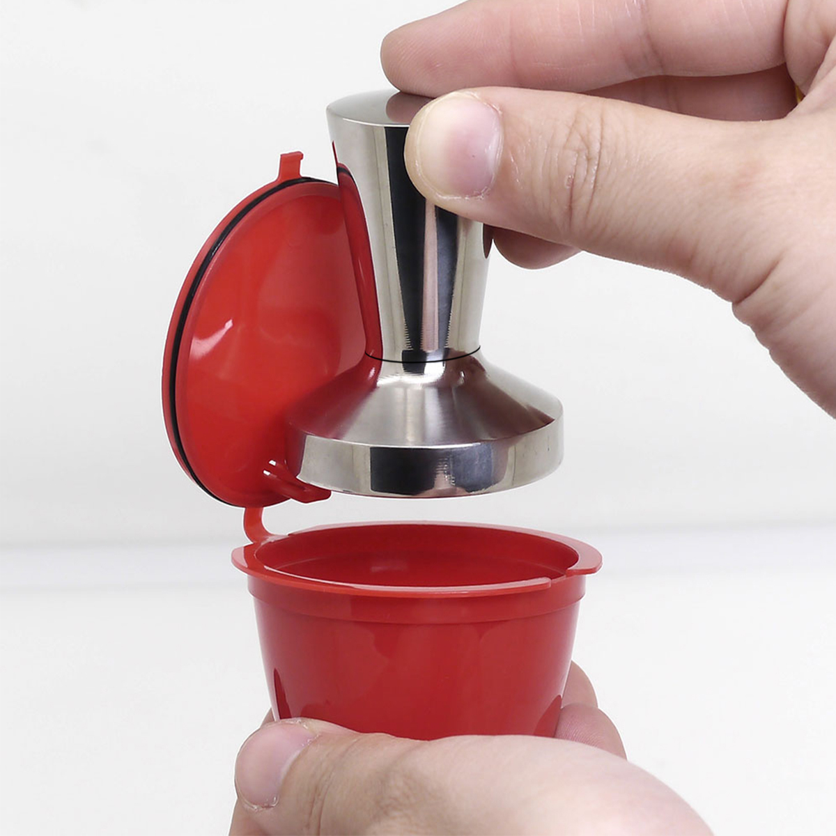 Coffee Equipment Wholesale - Edelstahl Smart Dolce Gusto Kaffee Tamper