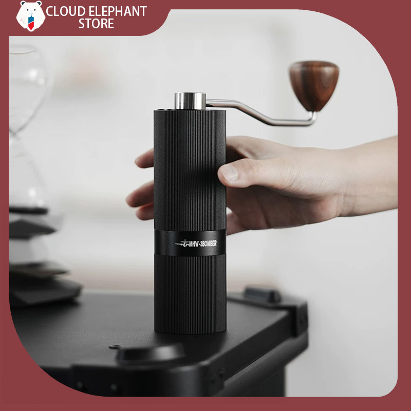 Coffee Equipment Wholesale - MHW-3BOMBER Manuelle Espressomühle mit Einstellbaren Mahlgraden,