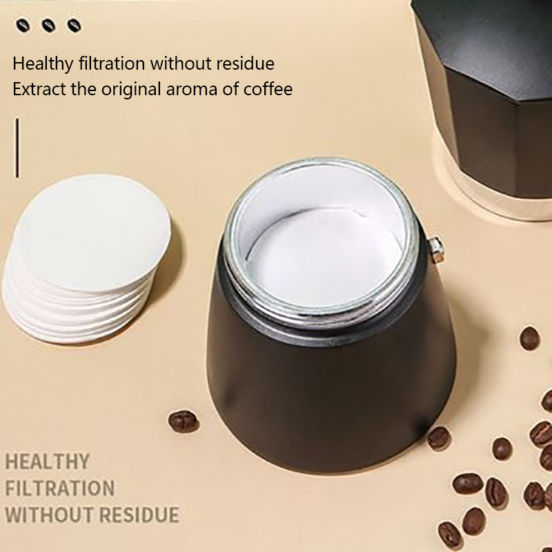 Coffee Equipment Wholesale - 100 Stück rundes Kaffeefilter papier 56mm