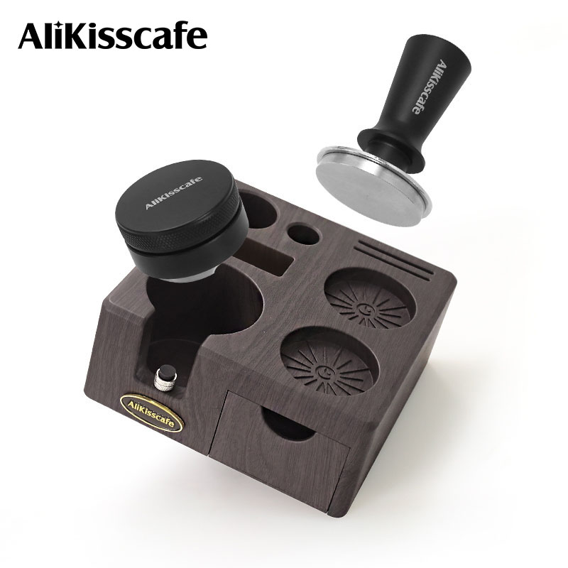 Coffee Equipment Holder - Alikisscafe Kaffee Tamping Station 51 mm