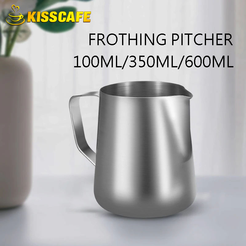 Coffee Equipment Wholesale - Milchaufschäumer Krug Edelstahl Behälter 100ML 350ML