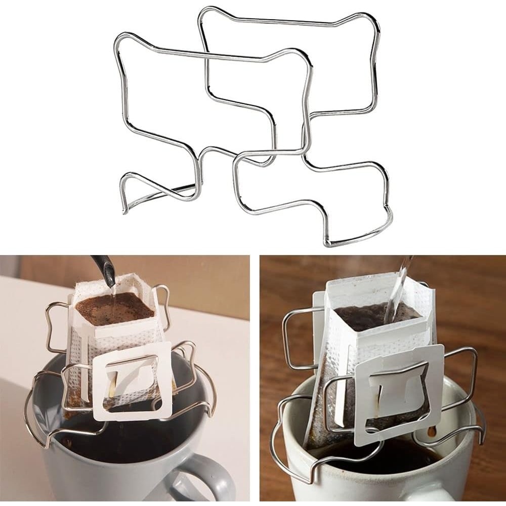 Coffee Equipment Holder - Kaffeefilterhalter aus 304 Edelstahl, Leicht zu