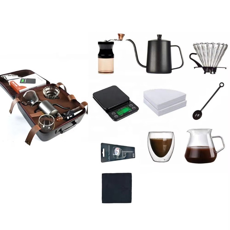 2026 Auf Lager 10-12-teiliges  – Coffee Equipment Gift Set Bewertung und Preis