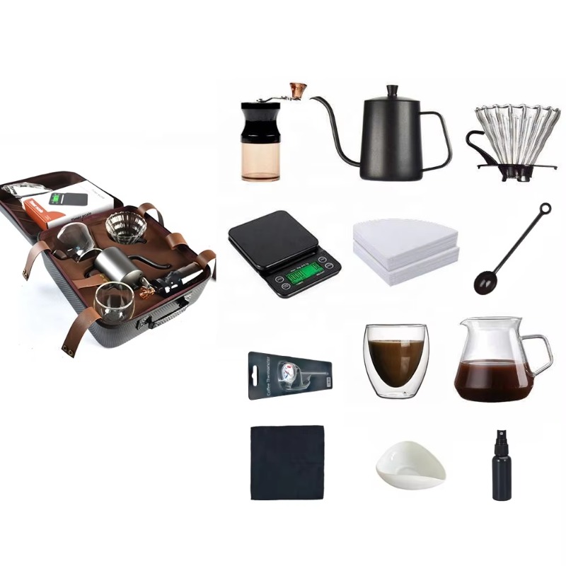 2026 Auf Lager 10-12-teiliges  – Coffee Equipment Gift Set Bewertung und Preis