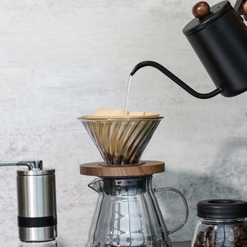 Handgebrühte Kaffeekannen-Set- – Coffee Equipment Gift Set Bewertung und Preis