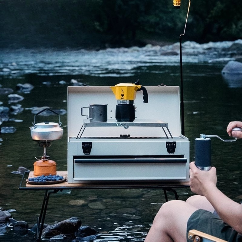 Camping-Kaffee-Set, Mokkakanne – Coffee Equipment Gift Set Bewertung und Preis