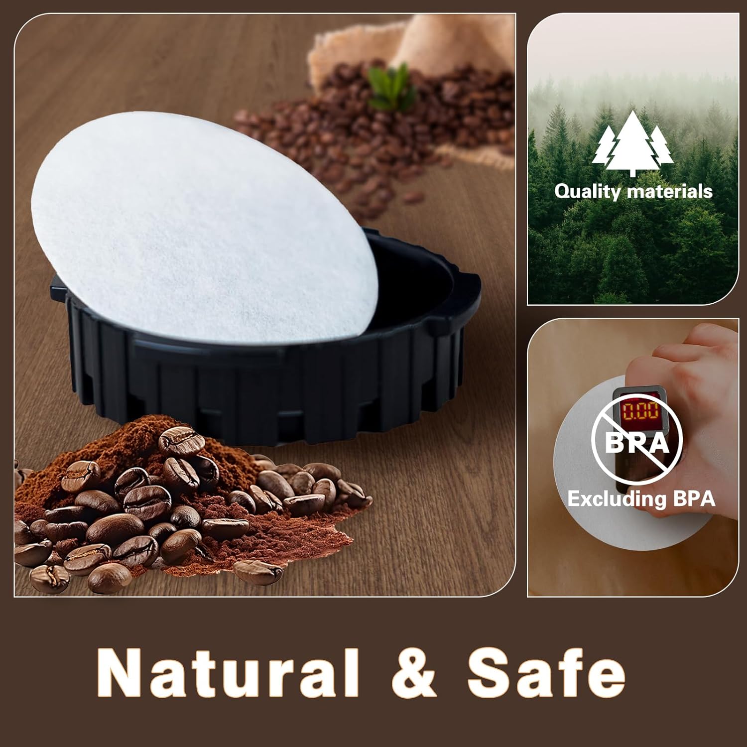 Runde Kaffeefilter, kompatibel – Coffee Equipment Wholesale Bewertung und Preis