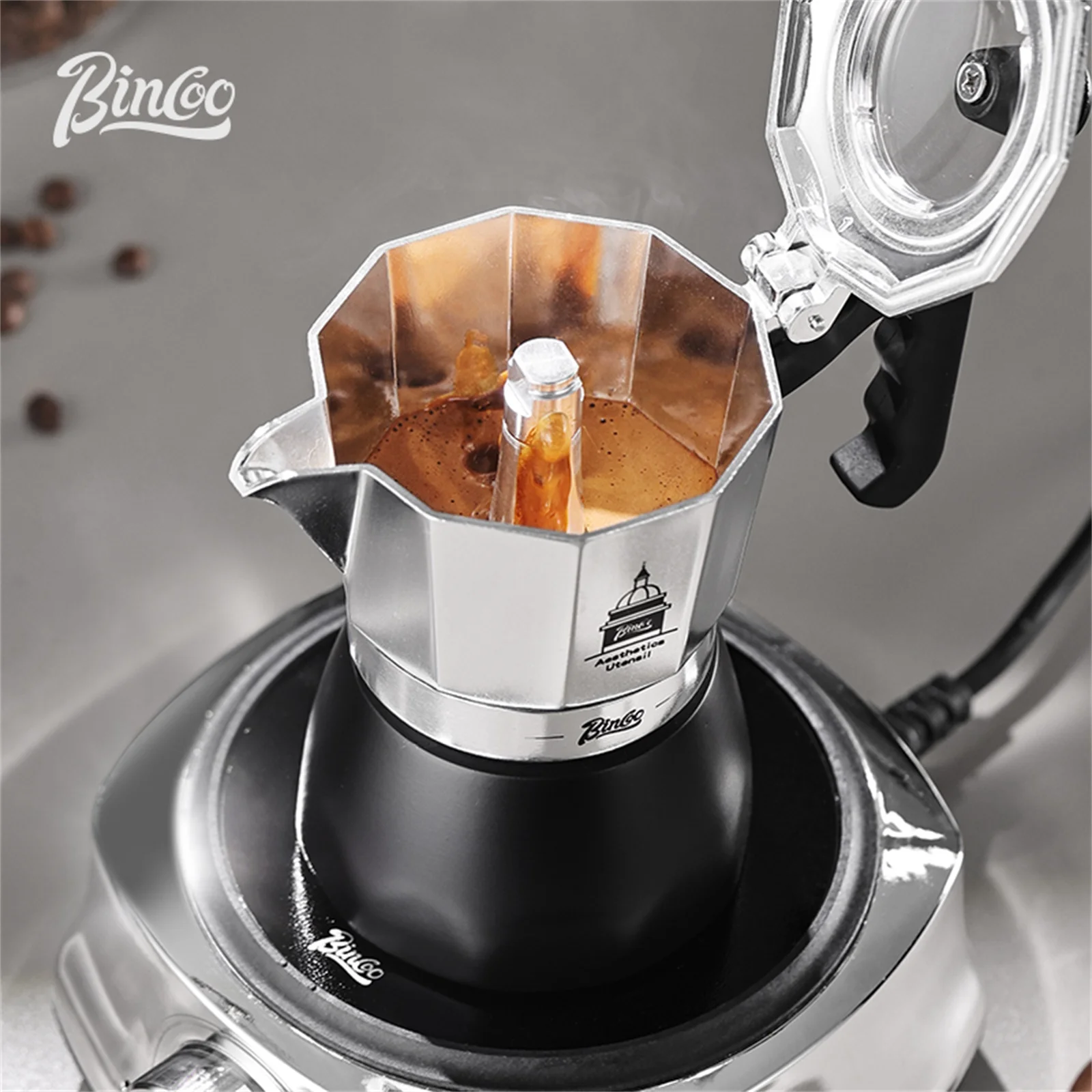 BINCOO Doppelventil-Moka-Topf, – Coffee Equipment Wholesale Bewertung und Preis