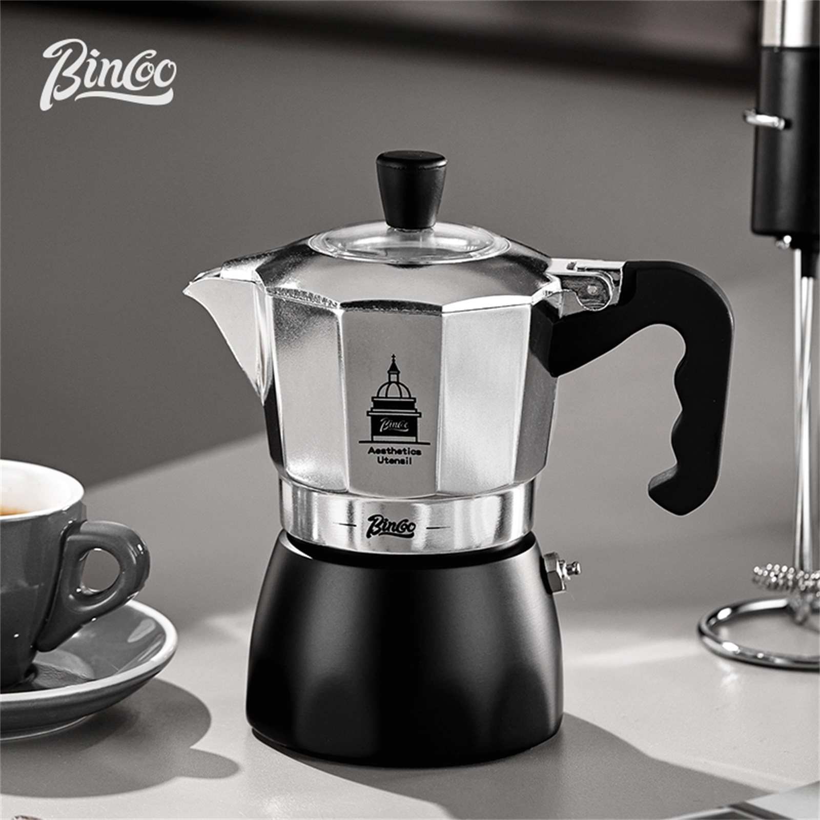 BINCOO Doppelventil-Moka-Topf, – Coffee Equipment Wholesale Bewertung und Preis