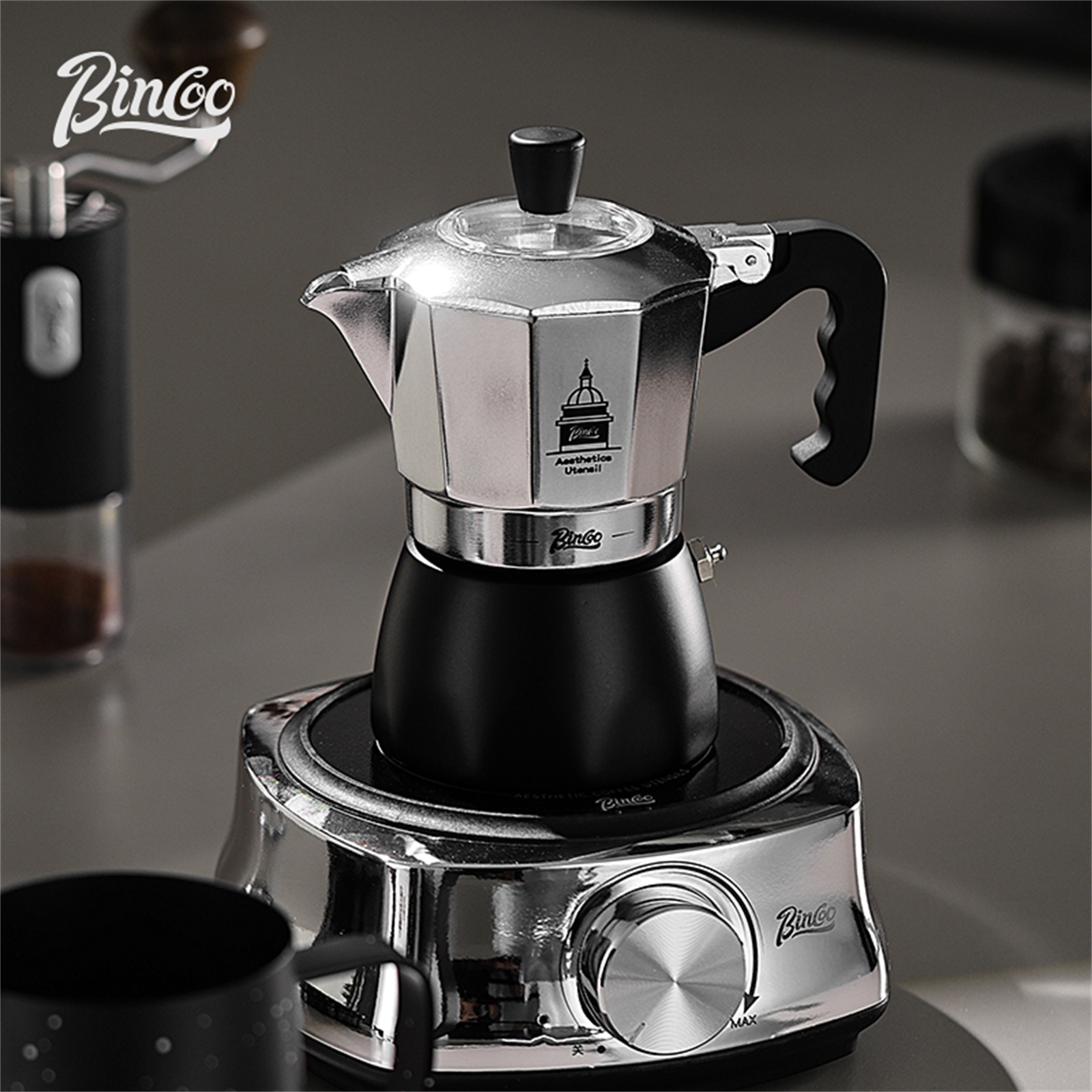 BINCOO Doppelventil-Moka-Topf, – Coffee Equipment Wholesale Bewertung und Preis