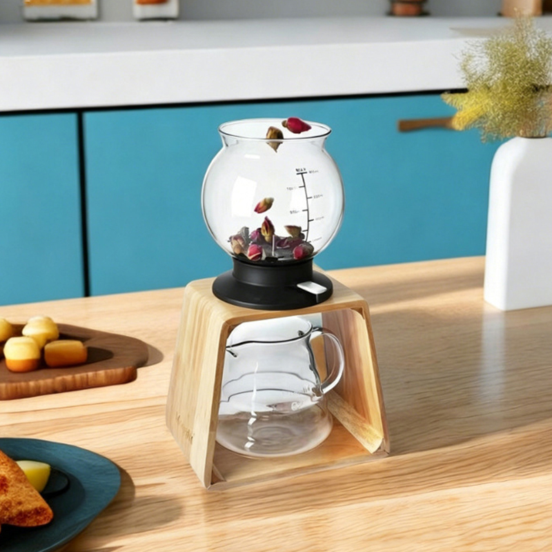 Massivholz-Übergießständer für – Coffee Equipment Holder Bewertung und Preis