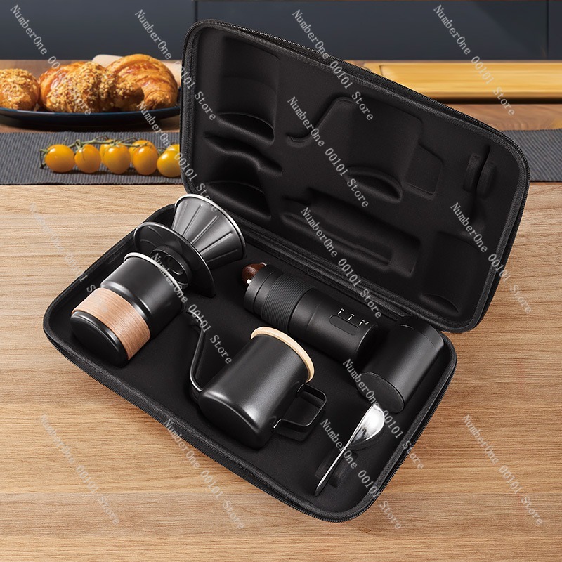 Tragbares Handfilter-Kaffeebrü – Coffee Equipment Gift Set Bewertung und Preis