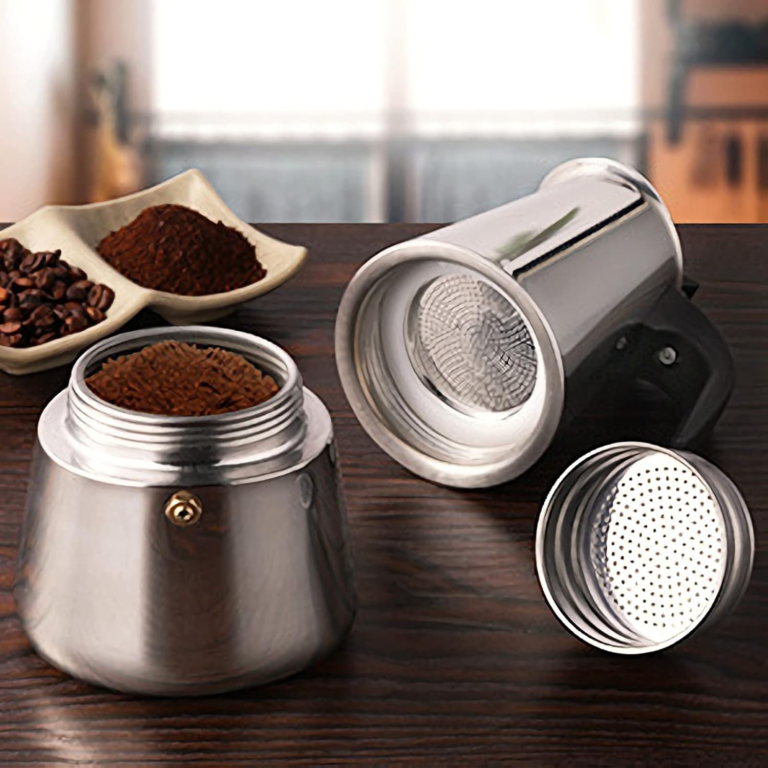 4/6/9 Tassen Moka Pot Caffe Ma – Coffee Equipment Wholesale Bewertung und Preis