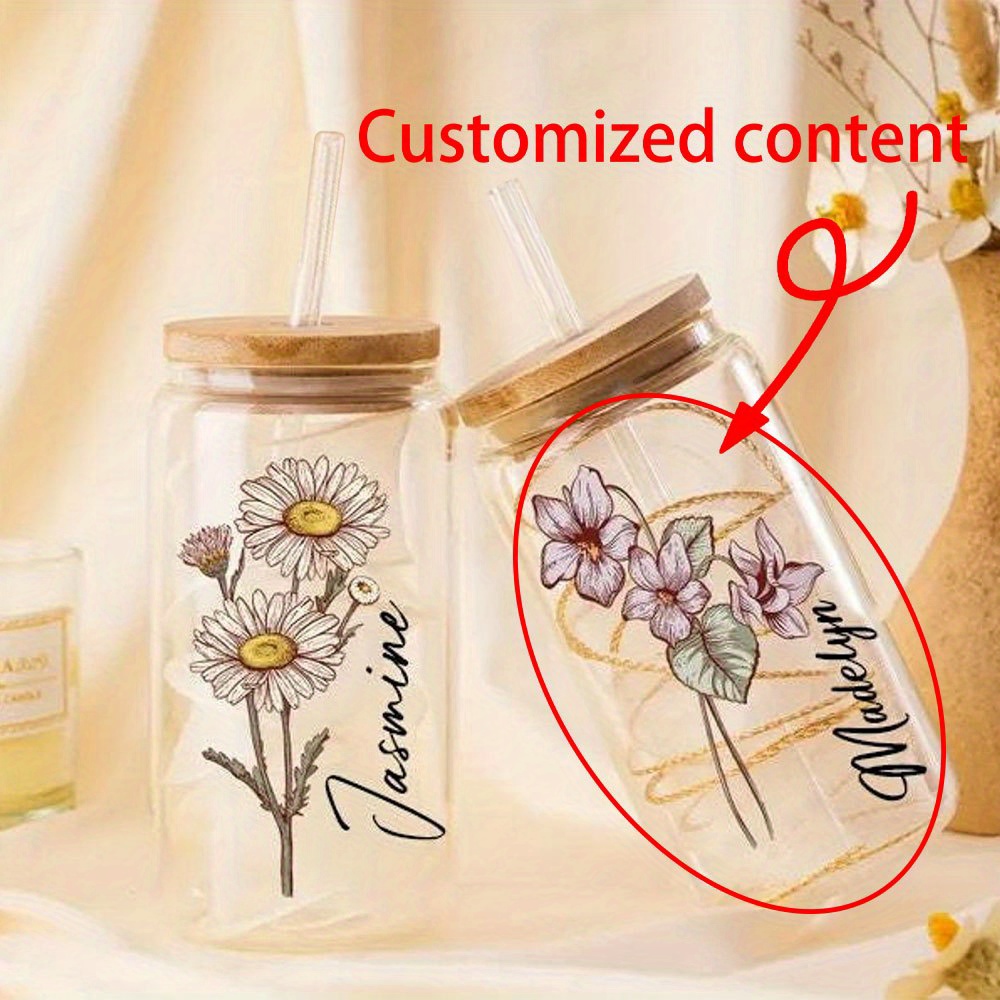 Personalisierter Blumen-Gänseb – Coffee Equipment Names Bewertung und Preis