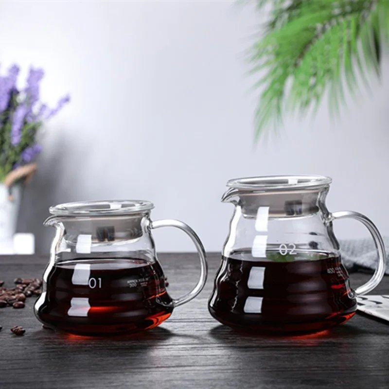 350/600/800ml hand gebrühte Ka – Coffee Equipment Wholesale Bewertung und Preis
