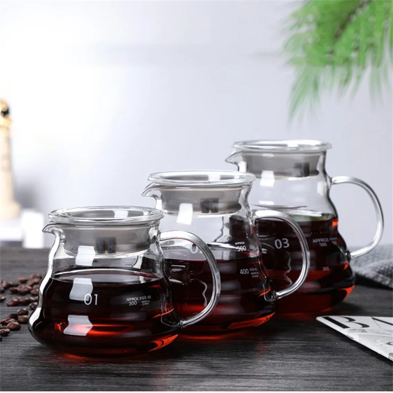 350/600/800ml hand gebrühte Ka – Coffee Equipment Wholesale Bewertung und Preis