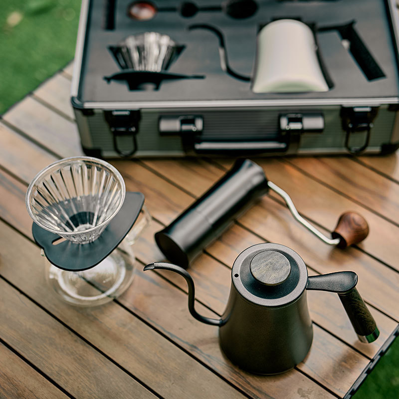 Tragbares, handgebrühtes Kaffe – Coffee Equipment Gift Set Bewertung und Preis